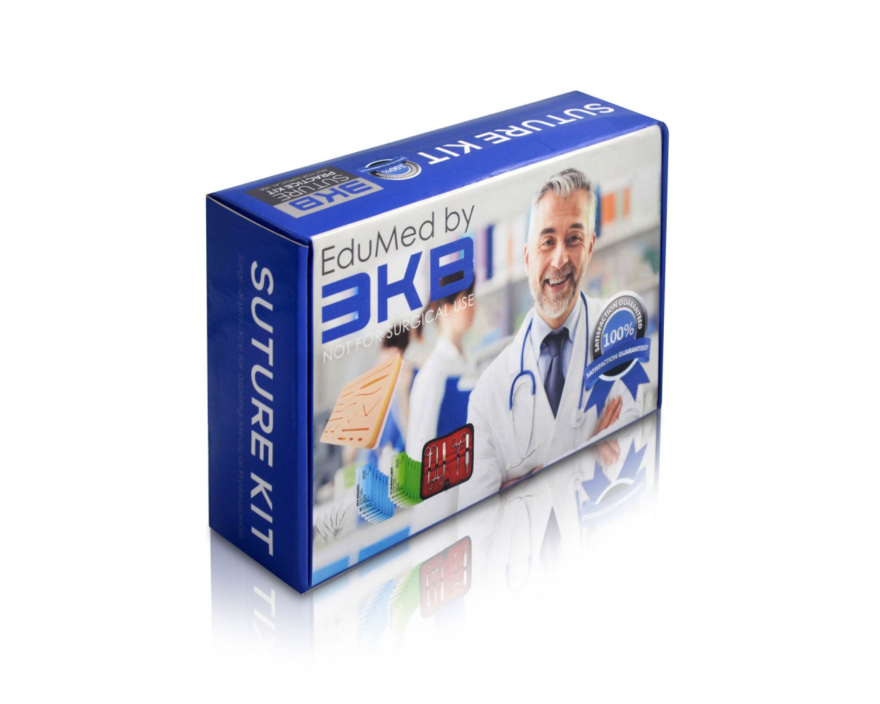 EduMed 41 Piece Practice Suture Kit for Medical and Veterinary Student Training (Demonstration and Education Use Only)